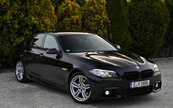 BMW Seria 5 cena 73900 przebieg: 177228, rok produkcji 2015 z Swarzędz małe 781